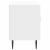 Cabinet TV Alb foarte lucios 102 x 34,5 x 50 cm Lemn prelucrat GartenMobel Dekor