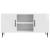 Cabinet TV Alb foarte lucios 102 x 34,5 x 50 cm Lemn prelucrat GartenMobel Dekor