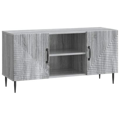 Cabinet TV Sonoma gri 102 x 34,5 x 50 cm Lemn prelucrat GartenMobel Dekor