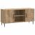 Cabinet TV Stejar Artizanal 102 x 34,5 x 50 cm Lemn prelucrat GartenMobel Dekor