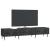 Cabinet TV cu sertar Negru 147 x 34,5 x 30 cm Lemn prelucrat GartenMobel Dekor