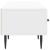 Cabinet TV Alb foarte lucios 147 x 34,5 x 30 cm Lemn prelucrat GartenMobel Dekor
