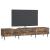 Cabinet TV Stejar fumuriu 147 x 34,5 x 30 cm Lemn prelucrat GartenMobel Dekor