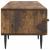 Cabinet TV Stejar fumuriu 147 x 34,5 x 30 cm Lemn prelucrat GartenMobel Dekor