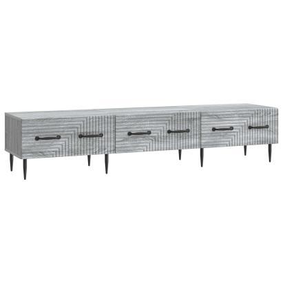 Cabinet TV Sonoma gri 147 x 34,5 x 30 cm Lemn prelucrat GartenMobel Dekor