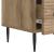 Cabinet TV Stejar Artizanal 147 x 34,5 x 30 cm Lemn prelucrat GartenMobel Dekor
