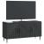 Cabinet TV Negru 99 x 34,5 x 50 cm Lemn prelucrat GartenMobel Dekor