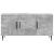 Cabinet TV Gri Beton 99 x 34,5 x 50 cm Lemn prelucrat GartenMobel Dekor