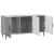 Cabinet TV Gri Beton 99 x 34,5 x 50 cm Lemn prelucrat GartenMobel Dekor