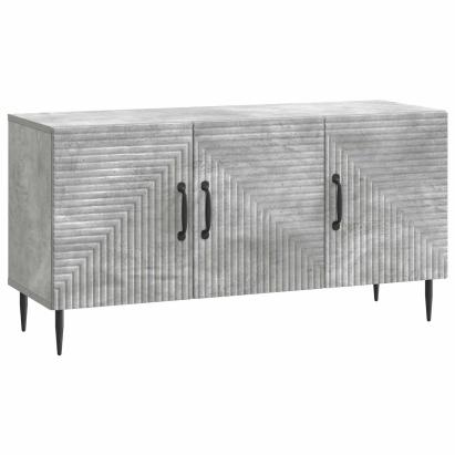 Cabinet TV Gri Beton 99 x 34,5 x 50 cm Lemn prelucrat GartenMobel Dekor