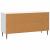 Cabinet TV Alb foarte lucios 99 x 34,5 x 50 cm Lemn prelucrat GartenMobel Dekor