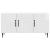Cabinet TV Alb foarte lucios 99 x 34,5 x 50 cm Lemn prelucrat GartenMobel Dekor