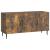 Cabinet TV Stejar fumuriu 99 x 34,5 x 50 cm Lemn prelucrat GartenMobel Dekor
