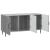 Cabinet TV Sonoma gri 99 x 34,5 x 50 cm Lemn prelucrat GartenMobel Dekor
