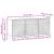 Cabinet TV Sonoma gri 99 x 34,5 x 50 cm Lemn prelucrat GartenMobel Dekor