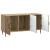Cabinet TV Stejar Artizanal 99 x 34,5 x 50 cm Lemn prelucrat GartenMobel Dekor