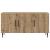 Cabinet TV Stejar Artizanal 99 x 34,5 x 50 cm Lemn prelucrat GartenMobel Dekor