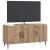 Cabinet TV Stejar Artizanal 99 x 34,5 x 50 cm Lemn prelucrat GartenMobel Dekor