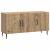 Cabinet TV Stejar Artizanal 99 x 34,5 x 50 cm Lemn prelucrat GartenMobel Dekor