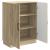 Bufet Stejar Sonoma 66 x 34,5 x 87 cm Lemn prelucrat GartenMobel Dekor