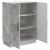 Bufet Gri Beton 66 x 34,5 x 87 cm Lemn prelucrat GartenMobel Dekor