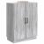 Bufet Sonoma gri 66 x 34,5 x 87 cm Lemn prelucrat GartenMobel Dekor
