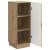 Bufet Stejar Artizanal 33 x 34,5 x 87 cm Lemn prelucrat GartenMobel Dekor