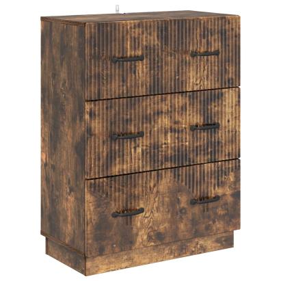 Dulap cu sertare Stejar fumuriu 66 x 34,5 x 87 cm GartenMobel Dekor