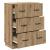 Dulap cu sertare Stejar Artizanal 66 x 34,5 x 87 cm GartenMobel Dekor