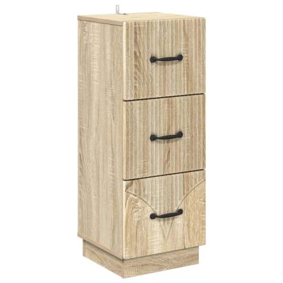 Dulap cu sertare Stejar Sonoma 33 x 34,5 x 87 cm Lemn prelucrat GartenMobel Dekor
