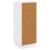 Dulap cu sertare Alb foarte lucios 33 x 34,5 x 87 cm GartenMobel Dekor