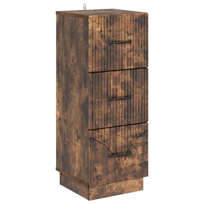 Dulap cu sertare Stejar fumuriu 33 x 34,5 x 87 cm GartenMobel Dekor