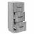 Dulap cu sertare Sonoma gri 33 x 34,5 x 87 cm Lemn prelucrat GartenMobel Dekor