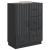 Bufet cu sertar Negru 66 x 34,5 x 87 cm Lemn prelucrat GartenMobel Dekor