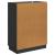 Bufet cu sertar Negru 66 x 34,5 x 87 cm Lemn prelucrat GartenMobel Dekor