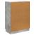 Bufet cu sertar Gri Beton 66 x 34,5 x 87 cm Lemn prelucrat GartenMobel Dekor