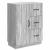 Bufet cu sertar Sonoma gri 66 x 34,5 x 87 cm Lemn prelucrat GartenMobel Dekor