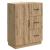 Bufet Stejar Artizanal 66 x 34,5 x 87 cm Lemn prelucrat GartenMobel Dekor