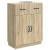 Bufet cu sertar Stejar Sonoma 66 x 34,5 x 87 cm Lemn prelucrat GartenMobel Dekor