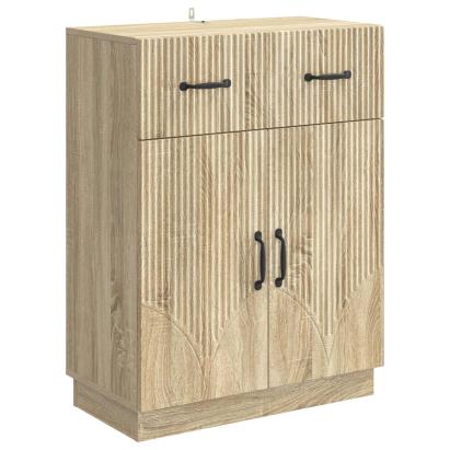 Bufet cu sertar Stejar Sonoma 66 x 34,5 x 87 cm Lemn prelucrat GartenMobel Dekor