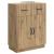 Bufet Stejar Artizanal 66 x 34,5 x 87 cm Lemn prelucrat GartenMobel Dekor