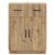 Bufet Stejar Artizanal 66 x 34,5 x 87 cm Lemn prelucrat GartenMobel Dekor