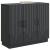 Bufet Negru 89 x 34,5 x 77 cm Lemn prelucrat GartenMobel Dekor