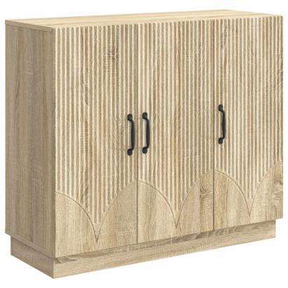 Bufet Stejar Sonoma 89 x 34,5 x 77 cm Lemn prelucrat GartenMobel Dekor