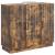 Bufet Stejar fumuriu 89 x 34,5 x 77 cm Lemn prelucrat GartenMobel Dekor
