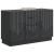 Bufet cu sertar Negru 89 x 34,5 x 57 cm Lemn prelucrat GartenMobel Dekor