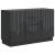 Bufet cu sertar Negru 89 x 34,5 x 57 cm Lemn prelucrat GartenMobel Dekor