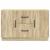 Bufet cu sertar Stejar Sonoma 89 x 34,5 x 57 cm Lemn prelucrat GartenMobel Dekor