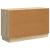 Bufet cu sertar Stejar Sonoma 89 x 34,5 x 57 cm Lemn prelucrat GartenMobel Dekor