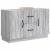 Bufet cu sertar Sonoma gri 89 x 34,5 x 57 cm Lemn prelucrat GartenMobel Dekor